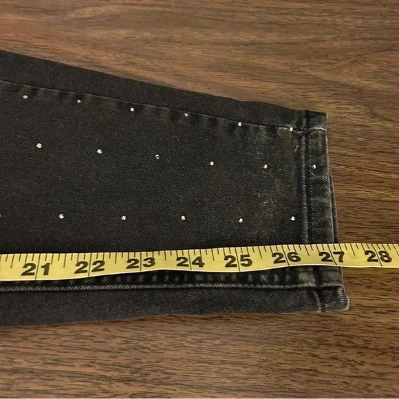 ❤️ NWOT D/C Jeans embellished bling ankle plus size 14 - Picture 8 of 9